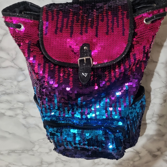 Justice Glitter Backpack - Picture 2 of 4
